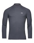 POC Tricou de ciclism cu mânecă lungă - MOCK NECK JERSEY - gri