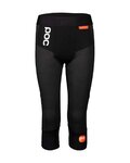 POC Chiloți bărbați de ciclism - RESISTANCE LAYER TIGHTS JR - negru/portocaliu