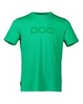 POC Tricou de ciclism cu mânecă scurtă - TEE - verde