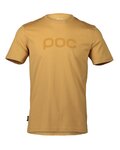POC Tricou de ciclism cu mânecă scurtă - TEE - maro