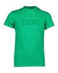 POC Tricou de ciclism cu mânecă scurtă - TEE - verde
