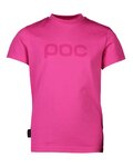 POC Tricou de ciclism cu mânecă scurtă - TEE - roz