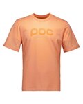 POC Tricou de ciclism cu mânecă scurtă - TEE - portocaliu