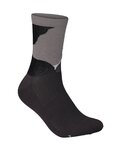 POC Șosete clasice de ciclism - ESSENTIAL PRINT - gri