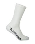 POC Șosete clasice de ciclism - VIVIFY - alb