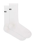 POC Șosete clasice de ciclism - CADENCE ROAD LONG SOCKS - alb