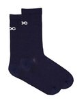 POC Șosete clasice de ciclism - CADENCE ROAD LONG SOCKS - albastru