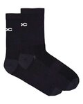POC Șosete clasice de ciclism - CADENCE ROAD SOCKS - negru