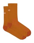 POC Șosete clasice de ciclism - CADENCE ROAD SOCKS - maro