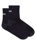 POC Șosete de gleznă de ciclism - CADENCE ROAD SHORT SOCKS - negru