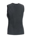 GORE Tricou de ciclism fără mâneci - BASE LAYER - negru
