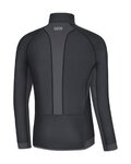 GORE Jachetă rezistentă la vânt de ciclism - R3 PARTIAL GWS - negru