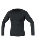 GORE Tricou de ciclism cu mânecă lungă - M BL THERMO - negru