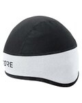 GORE Șapcă de ciclism - C3 WINDSTOPPER® - alb/negru