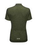 GORE Tricou de ciclism cu mânecă scurtă - C3 WMN - verde