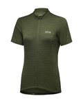 GORE Tricou de ciclism cu mânecă scurtă - C3 WMN - verde