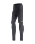GORE Pantaloni de ciclism lungi fără bretele - C3 THERMO - negru