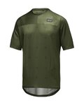GORE Tricou de ciclism cu mânecă scurtă - TRAILKPR DAILY - verde
