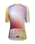GORE Tricou de ciclism cu mânecă scurtă - CLOUD WMN - galben/multicolor