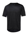 GORE Tricou de ciclism cu mânecă scurtă - CONTEST 2.0 - negru