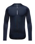 GORE Tricou de cilism pentru iarnă cu mânecă lungă - SPINSHIFT - albastru