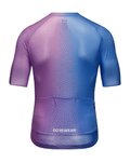GORE Tricou de ciclism cu mânecă scurtă - SPINSHIFT BREATHE - albastru/mov