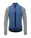 GORE Tricou de cilism pentru iarnă cu mânecă lungă - SPINSHIFT THERMO - albastru/gri