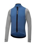 GORE Tricou de cilism pentru iarnă cu mânecă lungă - SPINSHIFT THERMO - albastru/gri