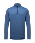 GORE Tricou de ciclism cu mânecă lungă - EVERYDAY MID - albastru