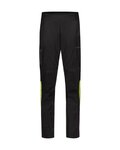 GORE Pantaloni de ciclism lungi fără bretele - LUPRA GORE-TEX - negru/galben