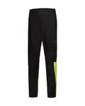 GORE Pantaloni de ciclism lungi fără bretele - LUPRA GORE-TEX - negru/galben