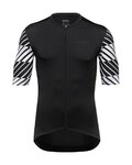 GORE Tricou de ciclism cu mânecă scurtă - SWIFTRIDE OPTICAL - alb/negru