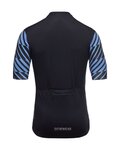 GORE Tricou de ciclism cu mânecă scurtă - SWIFTRIDE OPTICAL - negru/albastru