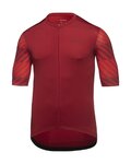 GORE Tricou de ciclism cu mânecă scurtă - SWIFTRIDE OPTICAL - roșu