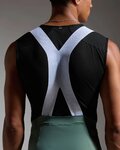 GORE Pantaloni scurți de ciclism cu bretele - DISTANCE 3.0 - verde