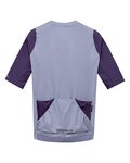 GORE Tricou de ciclism cu mânecă scurtă - DISTANCE 2.0 - albastru/mov
