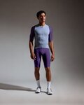 GORE Tricou de ciclism cu mânecă scurtă - DISTANCE 2.0 - albastru/mov