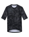 GORE Tricou de ciclism cu mânecă scurtă - SWIFTRIDE ELECTRO - negru/alb