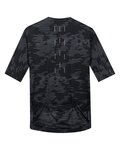 GORE Tricou de ciclism cu mânecă scurtă - SWIFTRIDE ELECTRO - negru/alb