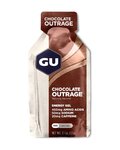 GU Nutriție pentru ciclism - ENERGY GEL 32 G CHOCOLATE OUTRAGE