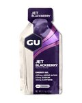 GU Nutriție pentru ciclism - ENERGY GEL 32 G JET BLACKBERRY