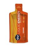 GU Nutriție pentru ciclism - LIQUID ENERGY GEL 60 G ORANGE