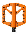 CRANKBROTHERS pedale - STAMP 1 SMALL - portocaliu