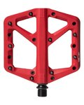 CRANKBROTHERS pedale - STAMP 1 LARGE - roșu