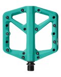 CRANKBROTHERS pedale - STAMP 1 LARGE - turcoaz
