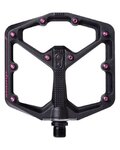 CRANKBROTHERS pedale - STAMP 7 Large - negru/roz