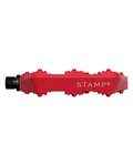 CRANKBROTHERS pedale - STAMP 0 LARGE - roșu