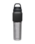 CAMELBAK Sticlă de apă pentru ciclism - MULTIBEV VACUUM STEINLESS 0,65L/0,5L - negru
