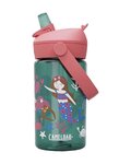 CAMELBAK Sticlă de apă pentru ciclism - THRIVE FLIP STRAW KIDS 0,4l - verde/roz