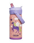 CAMELBAK Sticlă de apă pentru ciclism - THRIVE FLIP STRAW KIDS VSS 0,35 L - portocaliu/multicolor